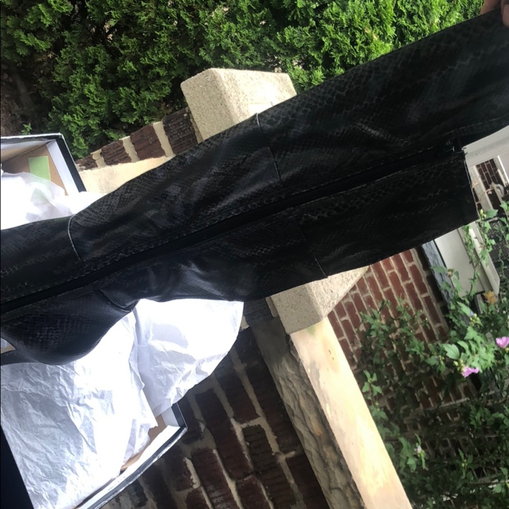 Anastasia Black Multi snakeskin NEW